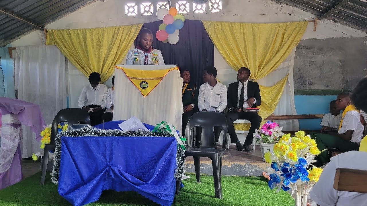 Pregação Líder Amarias _ Abertura do Clube dos desbravadores IASD Moropue quelimane 