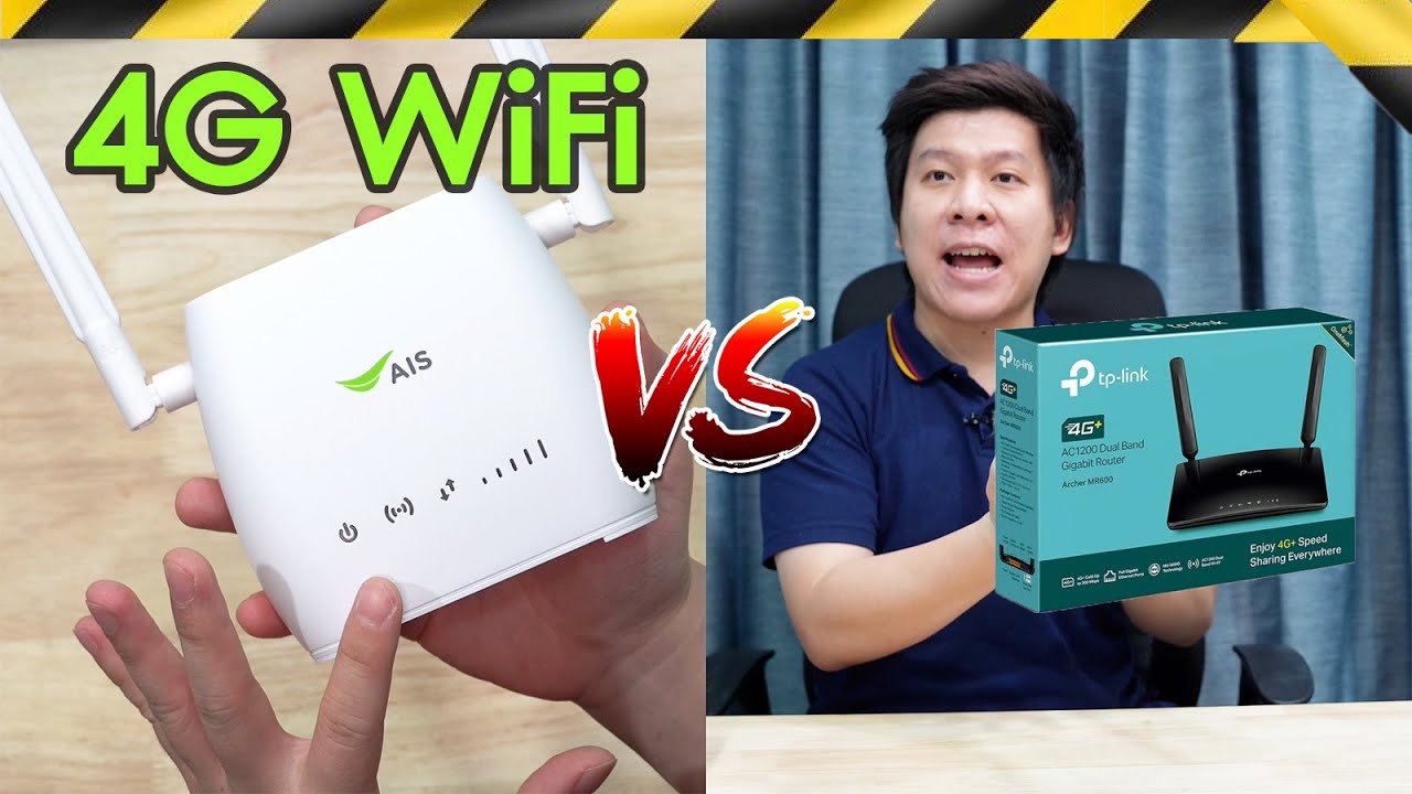 AIS 4G HOME WiFi 1550 บ. VS TP-Link MR600  อะไรที่สุดเหมาะกับคุณ