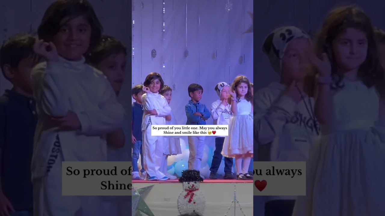 Abdul Rahman&rsquo;s first performance in School | #shorts