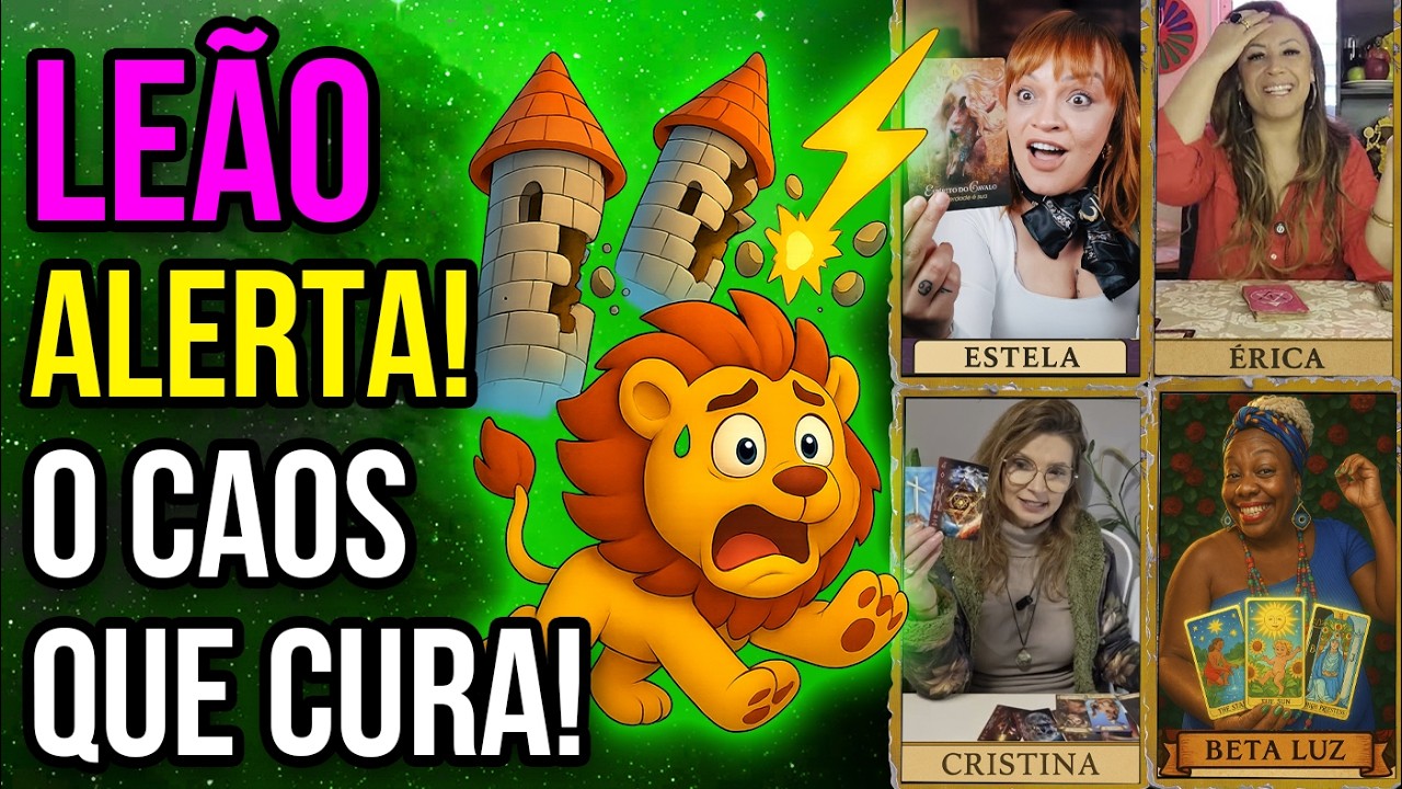 ♌️ LEÃO: A TORRE DE NOVO?! O Universo insiste: a ruptura é INEVITÁVEL e libertadora.
