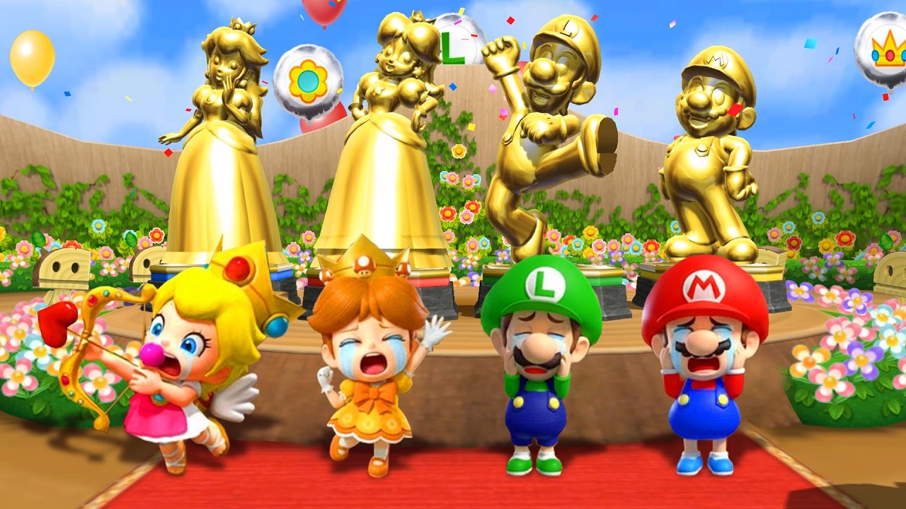 Baby Showdown in Mario Party 9! Who’s the Ultimate Knockout Champion? (4K)