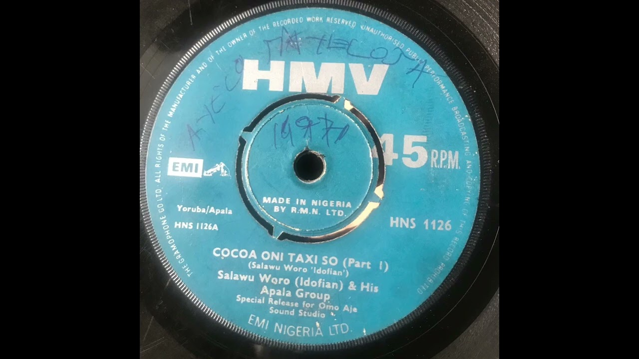 Salawu Woro Cocoa oni Taxi so Part 1
