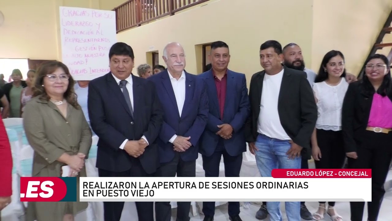 Apertura de Sesiones en Puesto Viejo