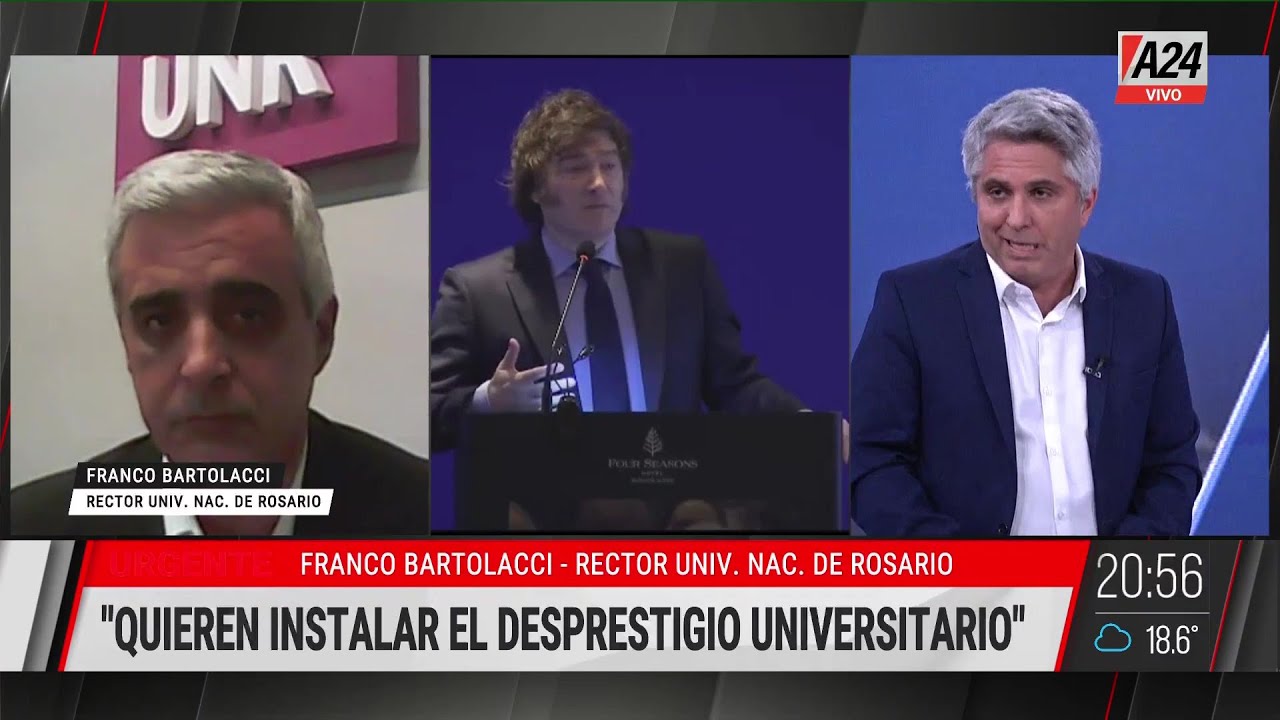 📢EL DÍA DESPUÉS DE LA APROBACIÓN AL VETO - HABLA EL RECTOR DE LA UNIVERSIDAD DE ROSARIO