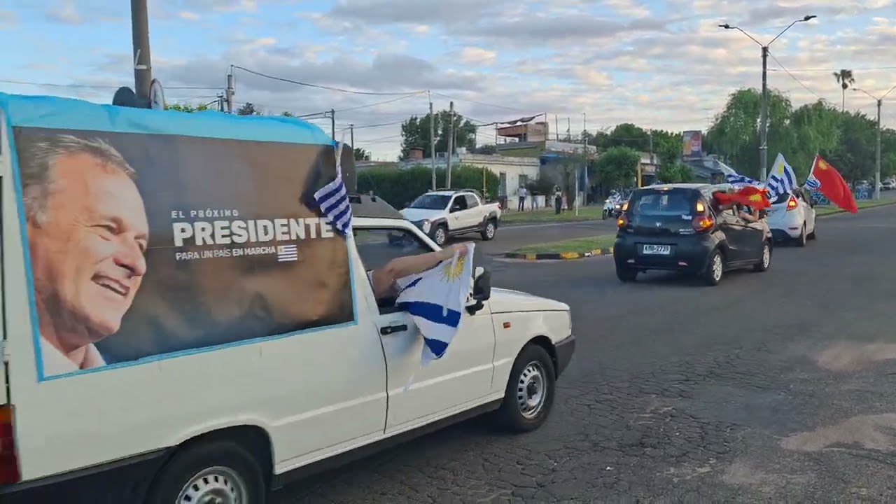 Caravana cierre de  campaña de Coalición Republicana en Mercedes