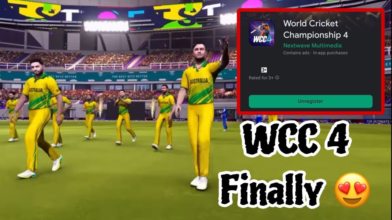 Wcc4 ❤️ finally released | Pre register now