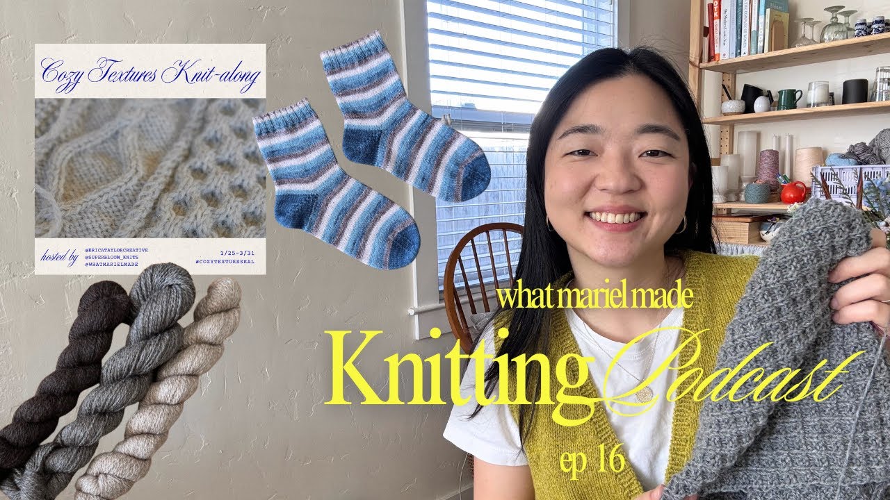 Knitting Podcast Ep. 16: Vest No. 2, Northland Sweater, and a new KAL