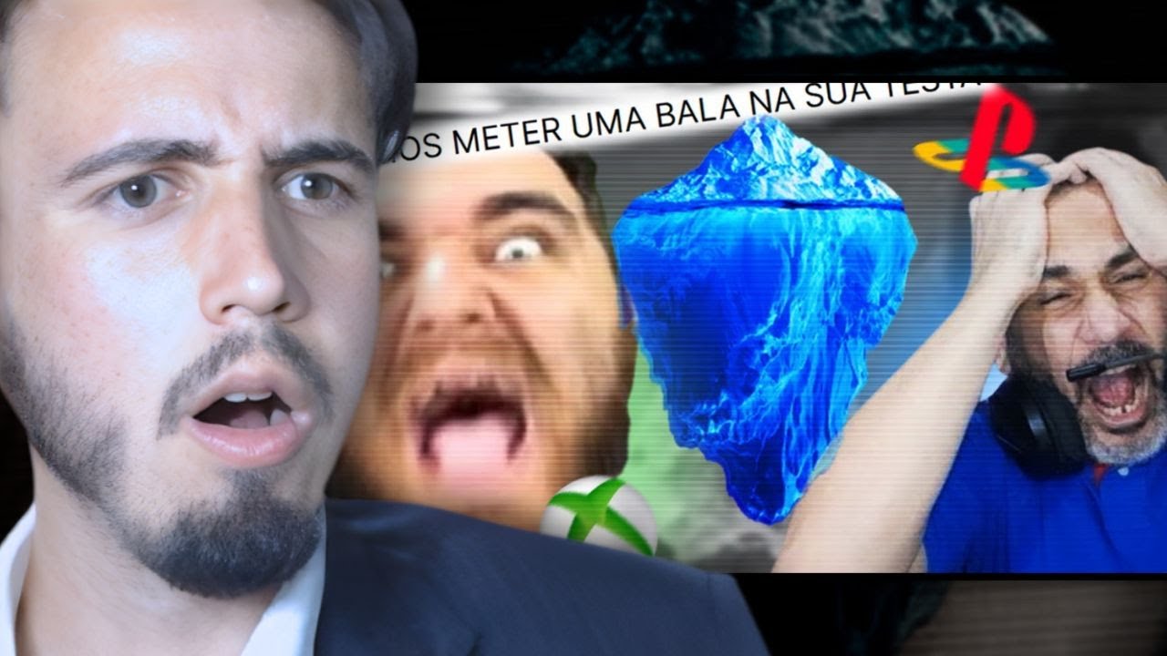 O ICEBERG DA GUERRA DE CONSOLES | React Menino Thomas