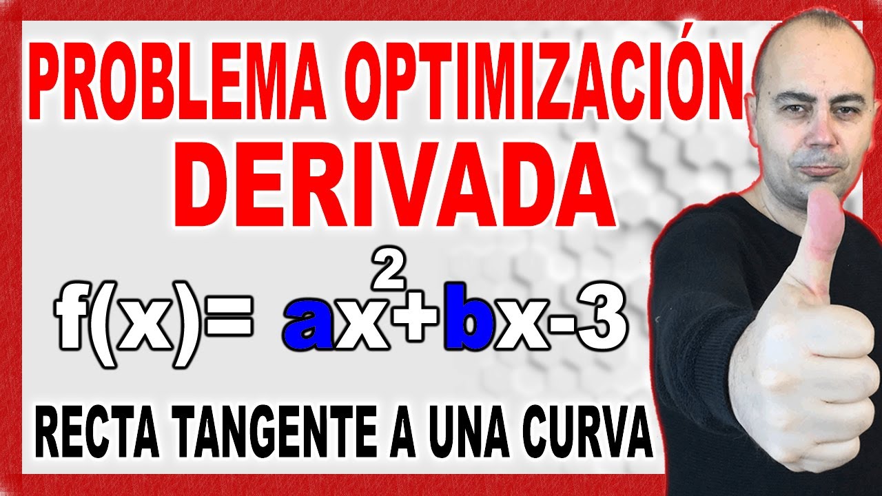 ❇️ RECTA TANGENTE CURVA Con DERIVADAS Y PARÁMETROS ❇️  Bachillerato PAU 2025