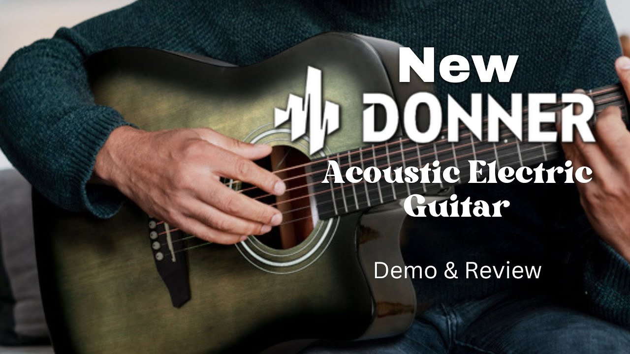 Новая демо-версия и обзор электрогитары Donner Acoustic (раздача завершена)