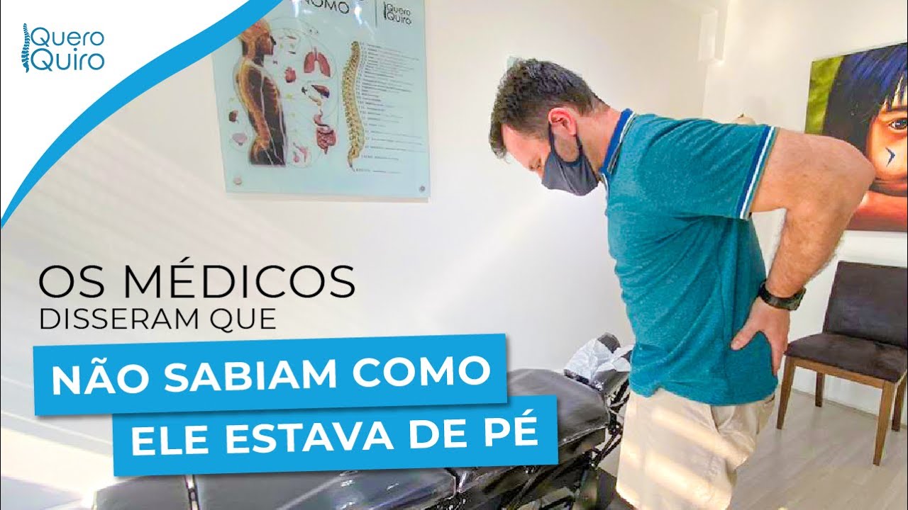 Andando com uma coluna muito torta e inflamada. A quiropraxia resolve?