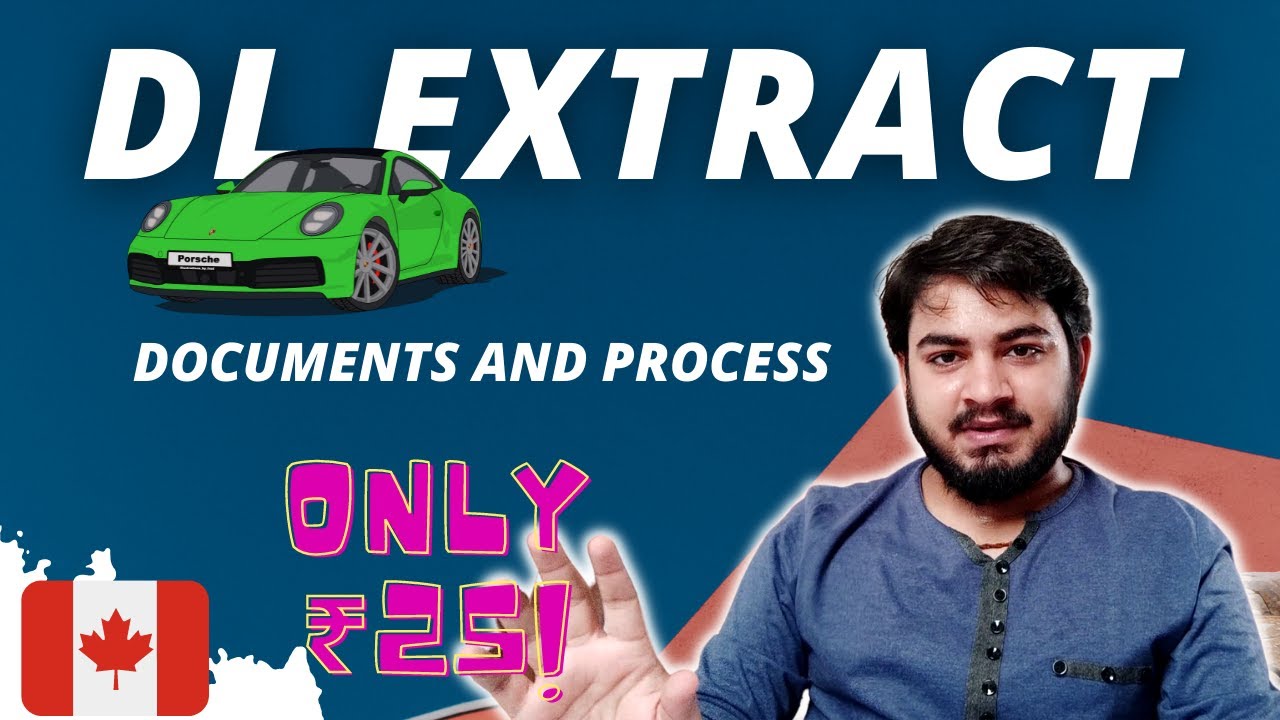 🚗 DL Extract | My DL Extract Experience | Documents Needed | Without Agent