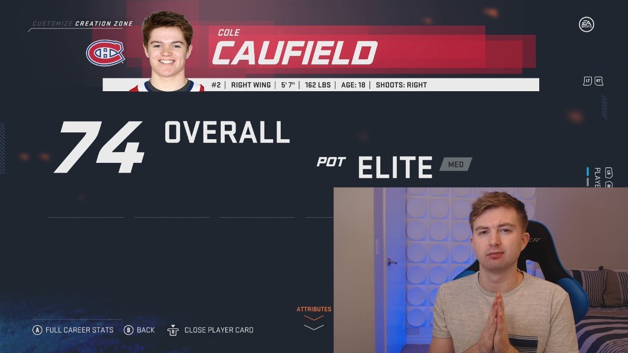 MY NHL 20 CUSTOM ROSTER BREAKDOWN