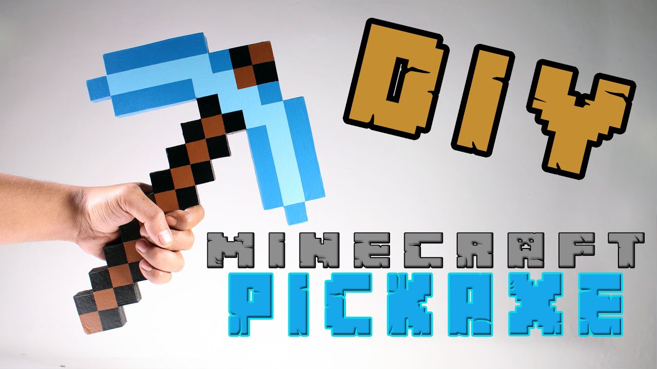Как сделать Minecraft Pickaxe