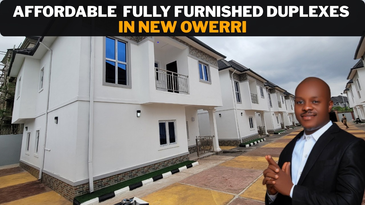 ₦140M($105K ) FULLY FURNISHED DUPLEXES FOR SALE IN NEW OWERRI