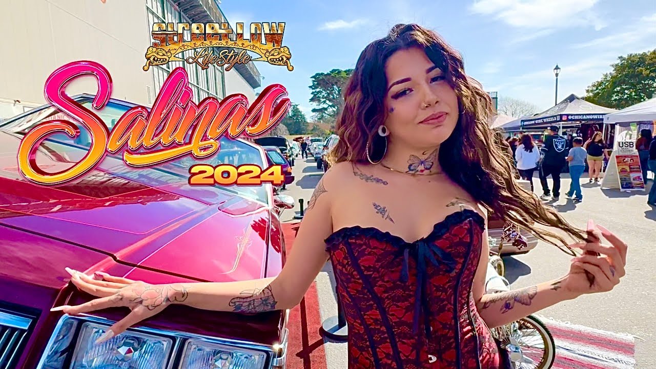 Lowriders, Beautiful Woman -  Streetlow Salinas 2024