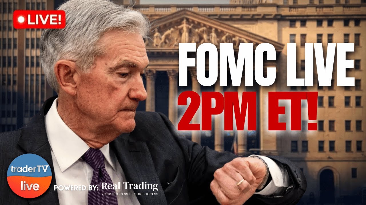FOMC Decision LIVE @2PM ET 🏦 | FED To Hold Rates $SPY $QQQ Reaction | Jan 28 LIVE
