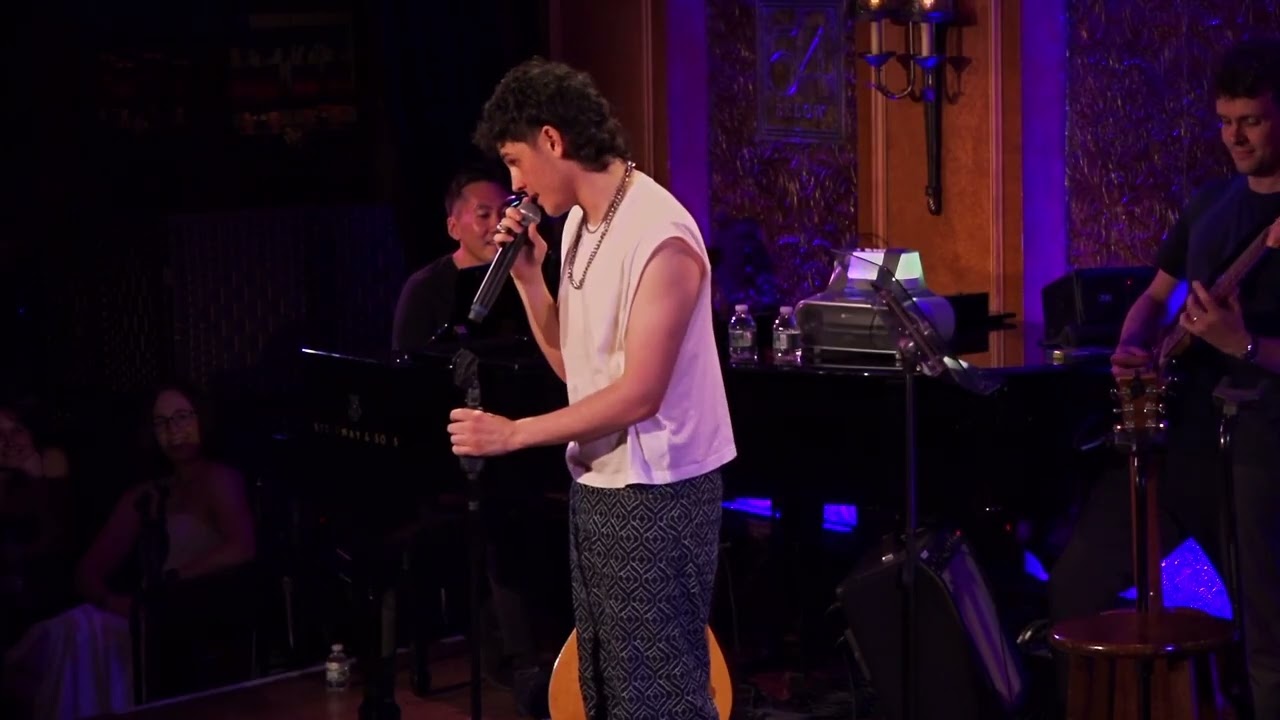Casey Likes sings a Broadway medley at 54 Below!