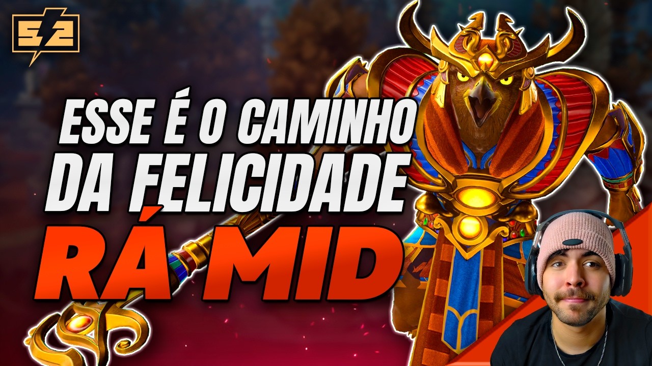 RÁ É O CAMINHO DA FELICIDADE NO SMITE 2! CONQUISTA