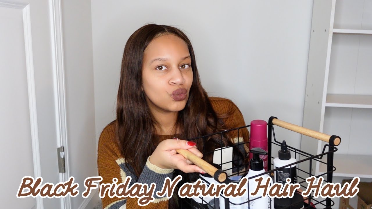 Black Friday Natural Hair Haul 2025 | Black-Owned Brands & Haircare Finds