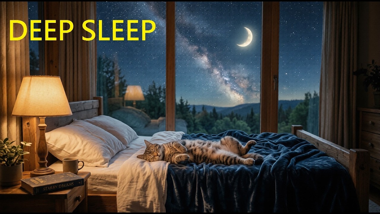 Deep Sleep Piano 🔴 432Hz Crystalline Music | Nostalgic Melody for Instant Insomnia Relief 【深度睡眠】