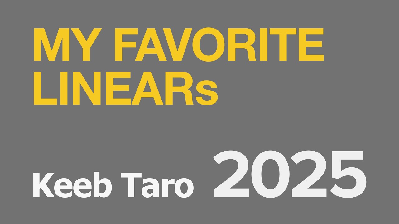 2025 My Favorite Linear Switches
