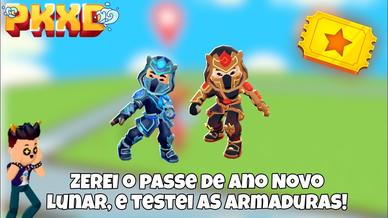 PK XD | ZEREI O PASSE DE ANO NOVO LUNAR, E TESTEI AS ARMADURAS!