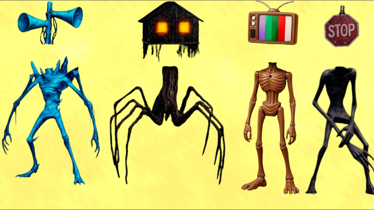 SIREN HEAD TRAFFIC LIGHT🆚SIREN HEAD TV STATIC🆚SIREN HEAD TOXIC SLUDGE🆚SIREN HEAD BLUE WATCHER