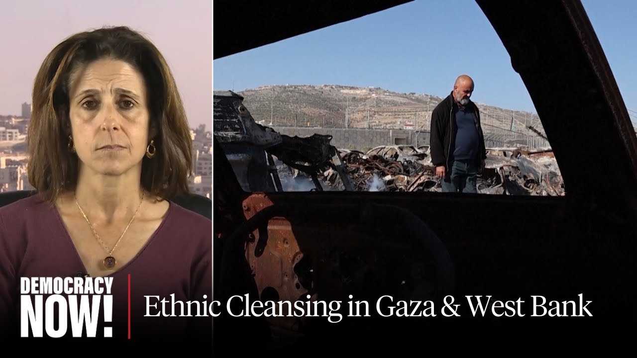 U.S.-Backed Ceasefire Is Cover for Ethnic Cleansing in Gaza & West Bank