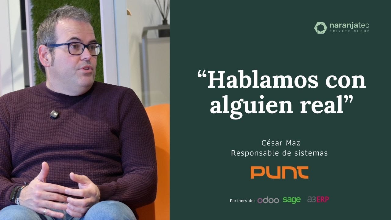 Caso de éxito Punt | Cloud Privado Naranjatec