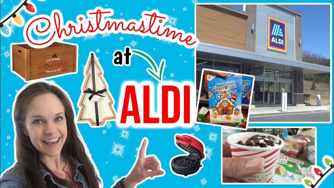 Christmas Shop with me at Aldi & a Taco Salad Supper!