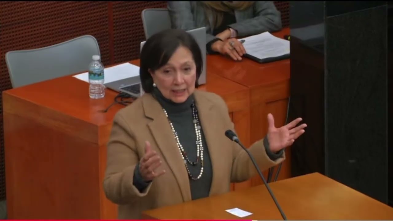 Amalia García Medina. Ceremonia de 50+1 Tamaulipas