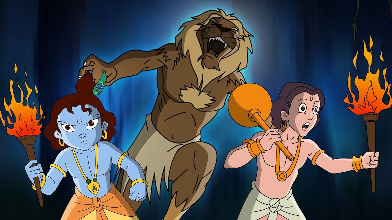 Krishna Aur Balram - मनुष्य से दुश्मनी | Adventure Videos | Cartoon for Kids in Hindi