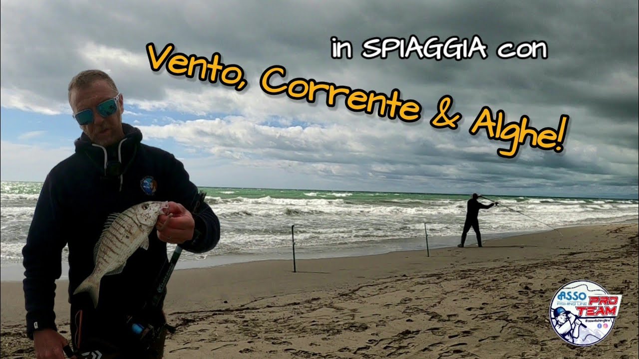In SPIAGGIA con Vento, forte corrente laterale & Alghe...PROVIAMOCI!
