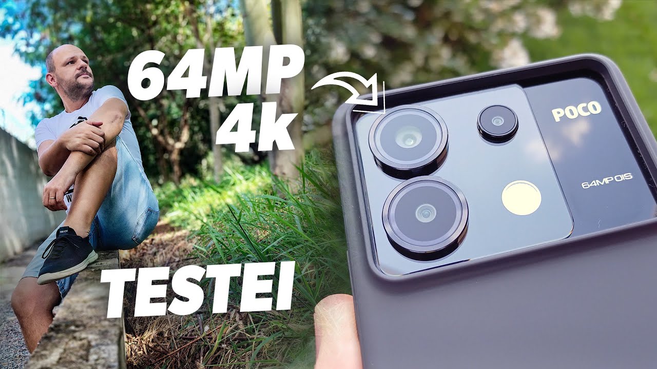 A CÂMERA DO XIAOMI POCO X6 é boa?
