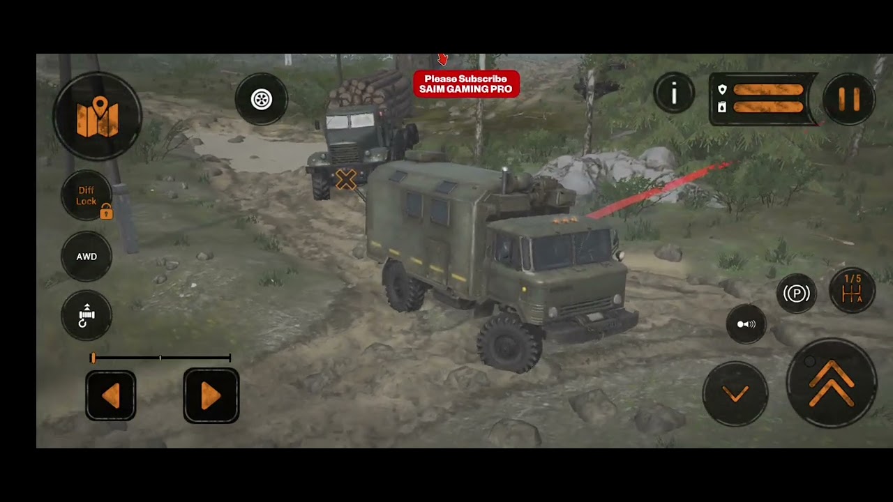 MudRunner #mudrunner #playstation #viralvideo #offroadleague #gtav @SAIMGAMINGPRO 