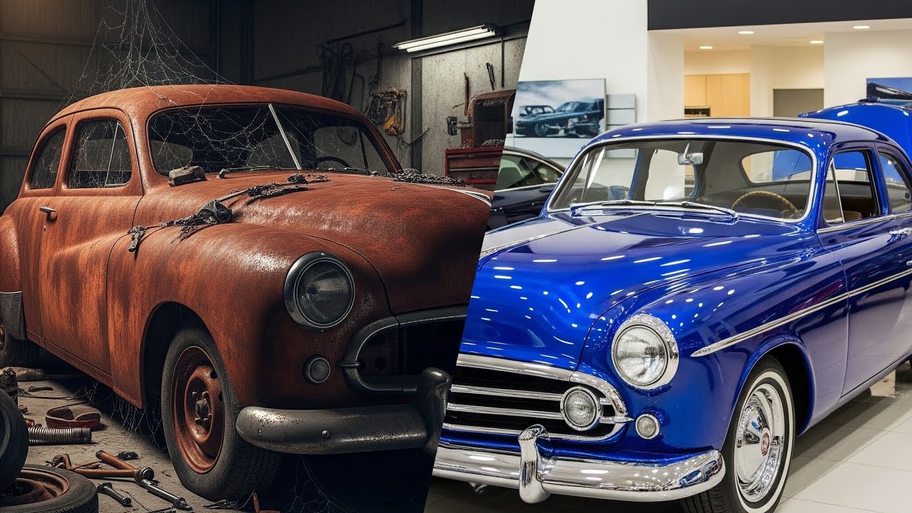 Extreme Car Transformation: From Junk to Brand New!
