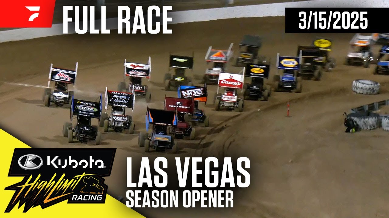 FULL RACE: Kubota High Limit Racing at Las Vegas Motor Speedway 3/15/2025