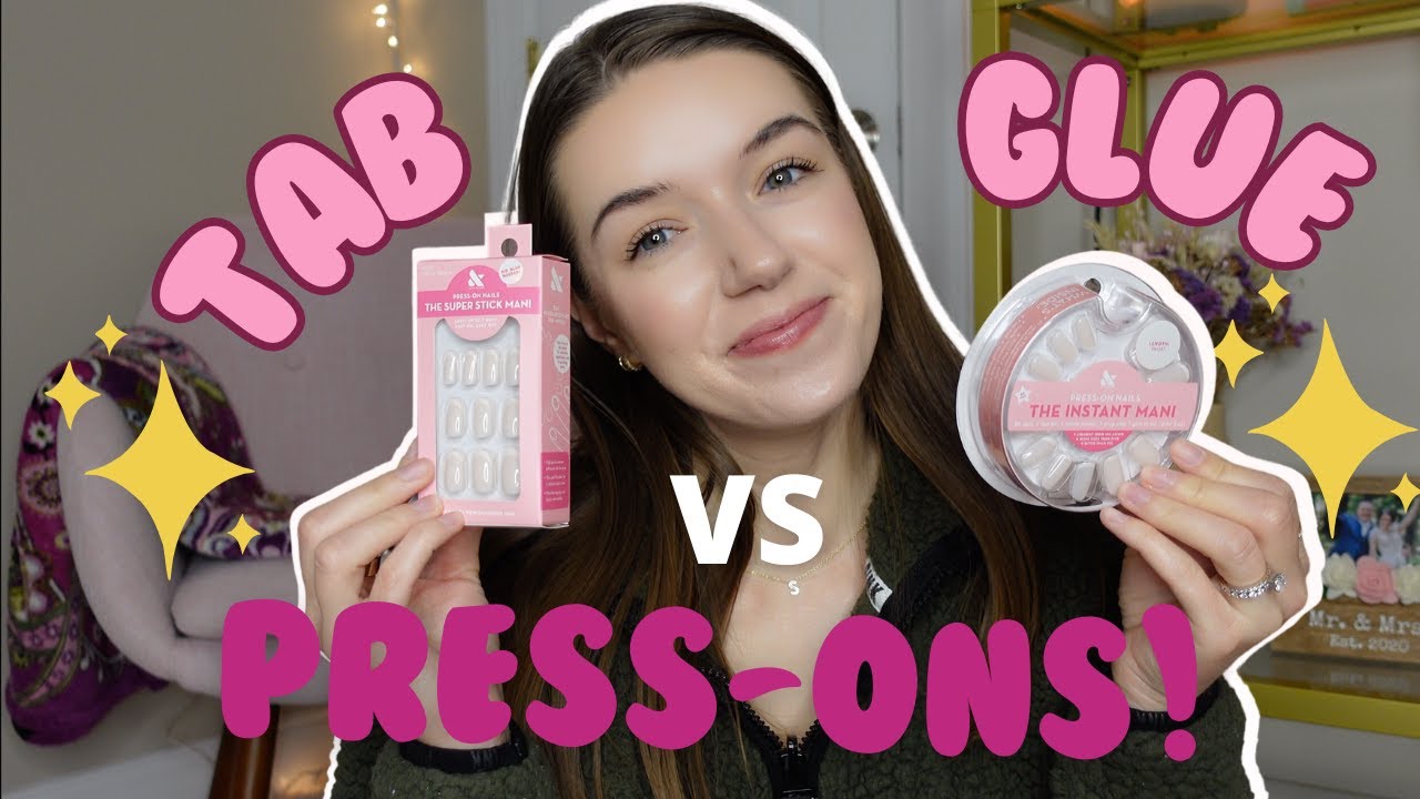 OLIVE & JUNE GLUE vs TAB Press-On Nails: The BEST MANI for UNDER $10?!