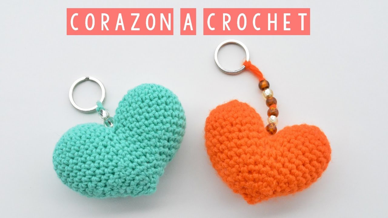 AMIGURUMIS - CORAZÓN - TUTORIAL | Danii's Ways  ♡