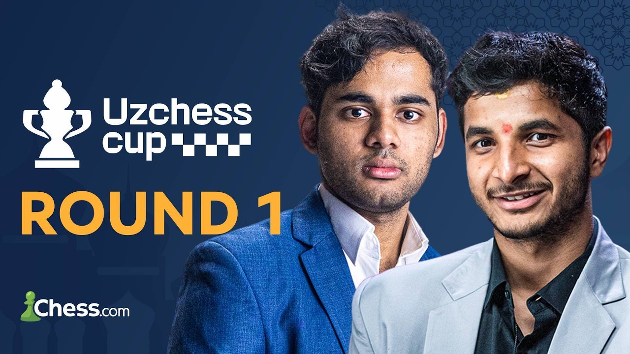 Arjun, Vidit, Nodirbek in action | UzChess Masters Day 1