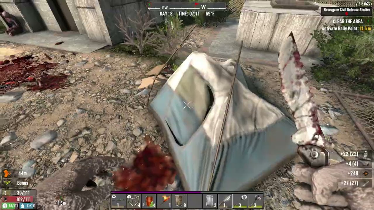 7 days to die Grimmdark 40k Mod Day 3 Digging For Treasure