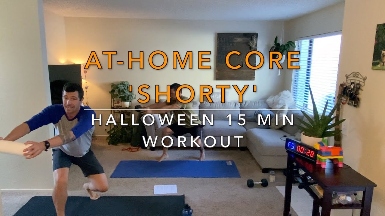 At-Home Core 'Shorty' Halloween Workout 2020