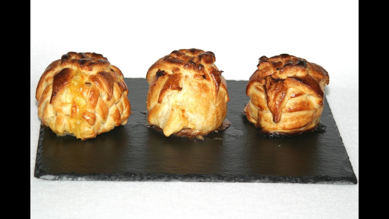 Bratapfel im Blätterteigmantel. Schritt für Schritt mit Rezept.