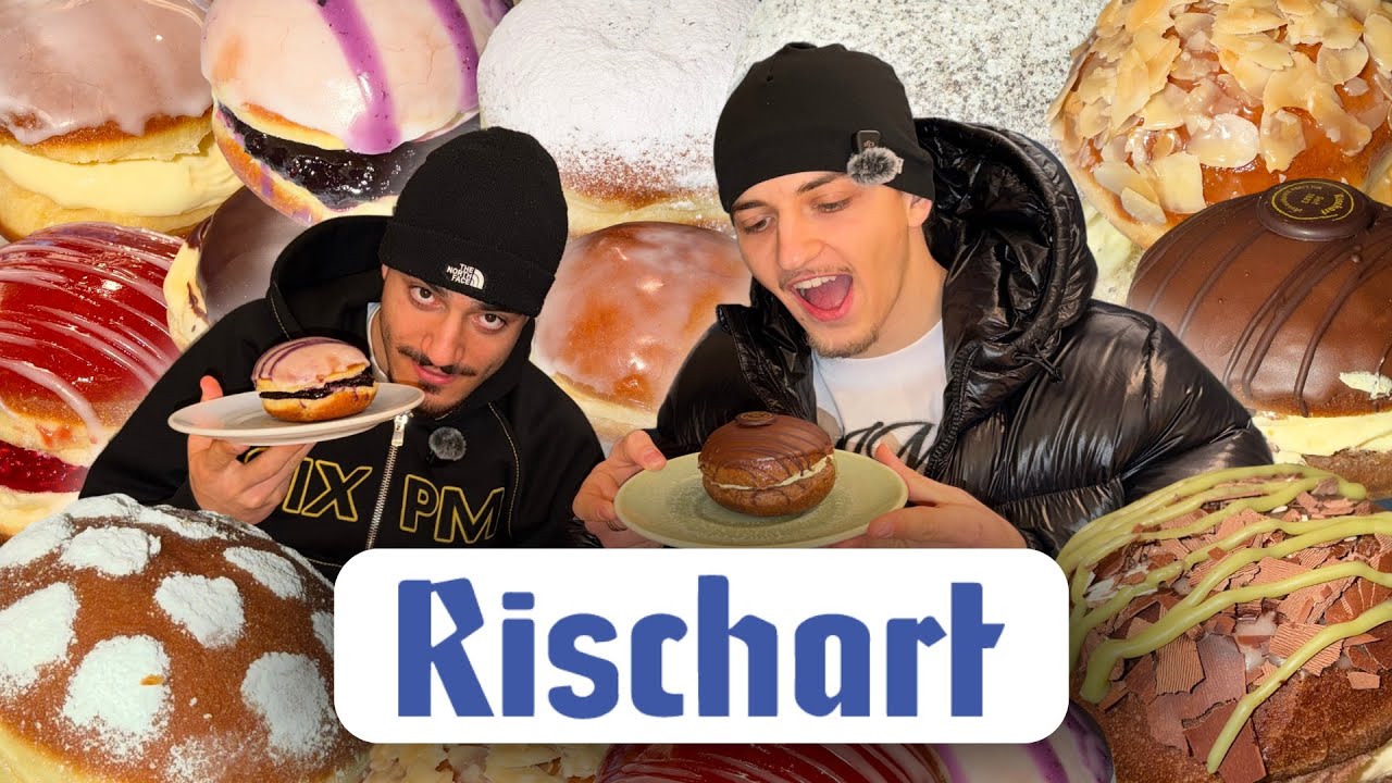 Einmal alles bitte... I WIR TESTEN ALLE RISCHART KRAPFEN 🥴