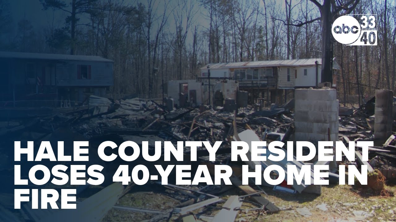 Hale County resident loses 40-year home as weekend fire tears through neighborhood