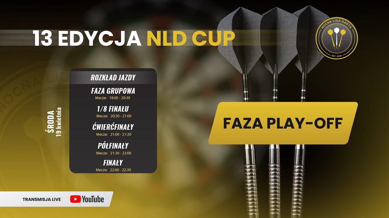 🔴 LIVE: 1️⃣3️⃣ EDYCJA NLD CUP (faza play-off) 🎯