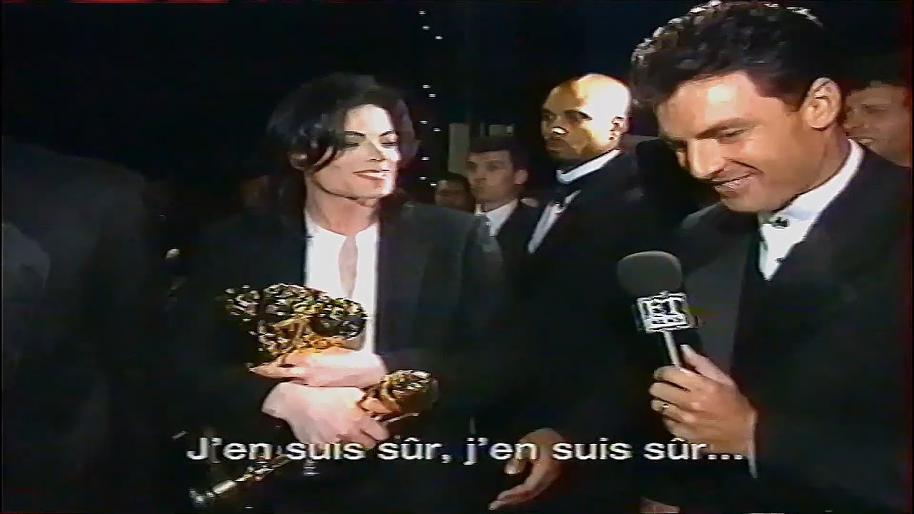 Michael Jackson ` WMA, Salle des &Eacute;toiles Sporting Club, Monte-Carlo, Monaco. May 8, 1996. French TV