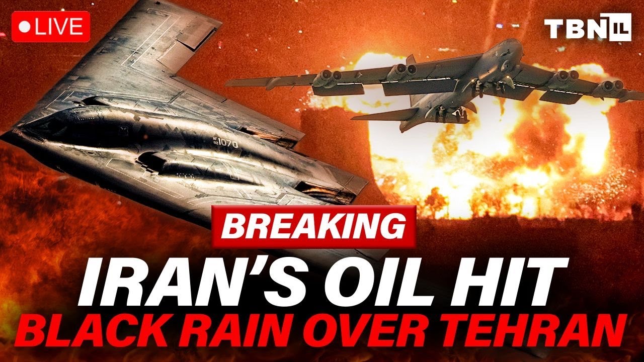 Israel STRIKES Iran Oil; Tehran Threatens New Missiles; Gulf States Join Fight | TBN