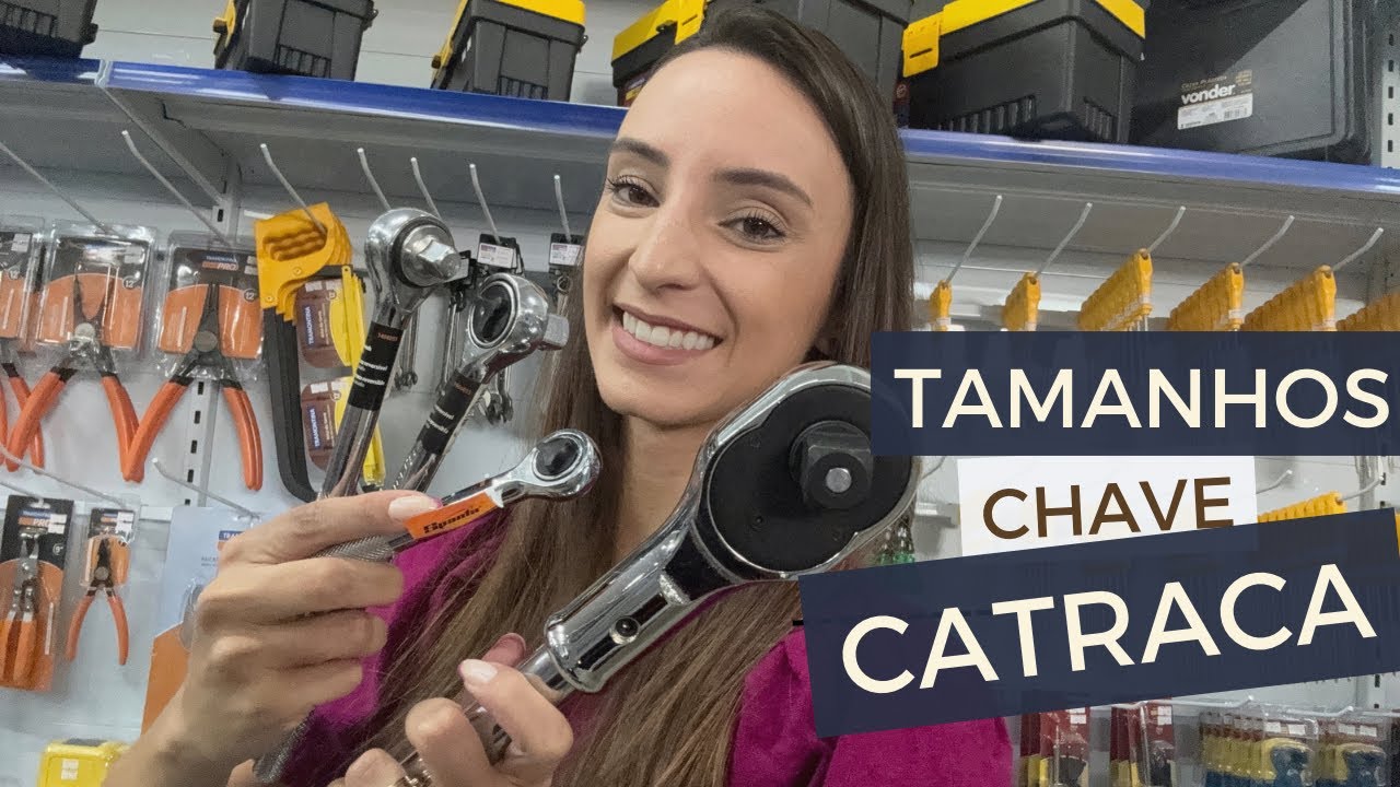 Tamanhos de chave catraca, confira todos os tamanhos e não tenha mais dúvidas.